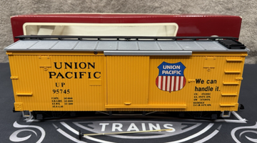 LGB Union Pacific Box Car #95745 With Box. #317 G Scale LN/BOX