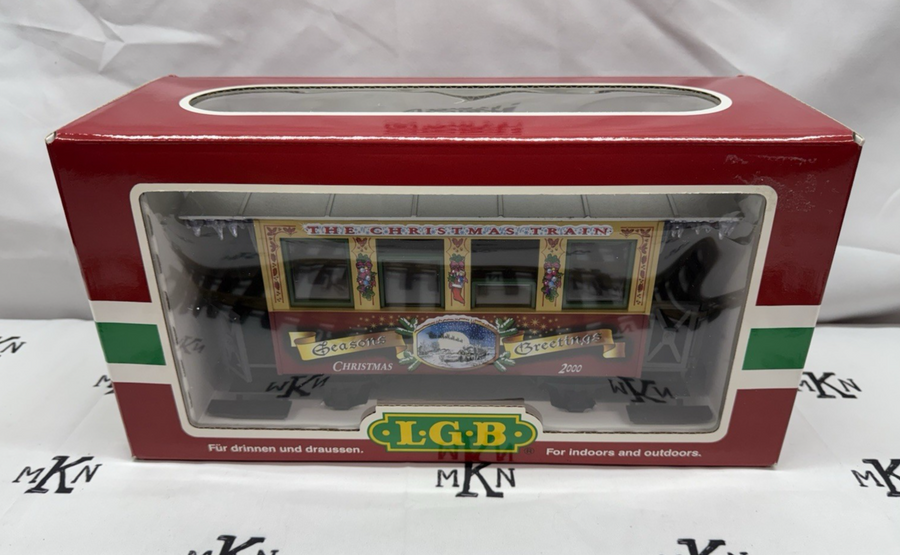 LGB 33074 Christmas Train Passenger Coach 2000 G Scale
