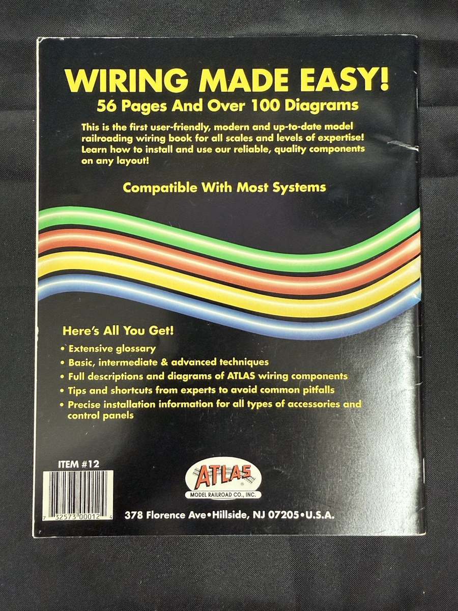 The Complete Atlas Wiring Book - All Scales (from Z to No.1) Bk #12