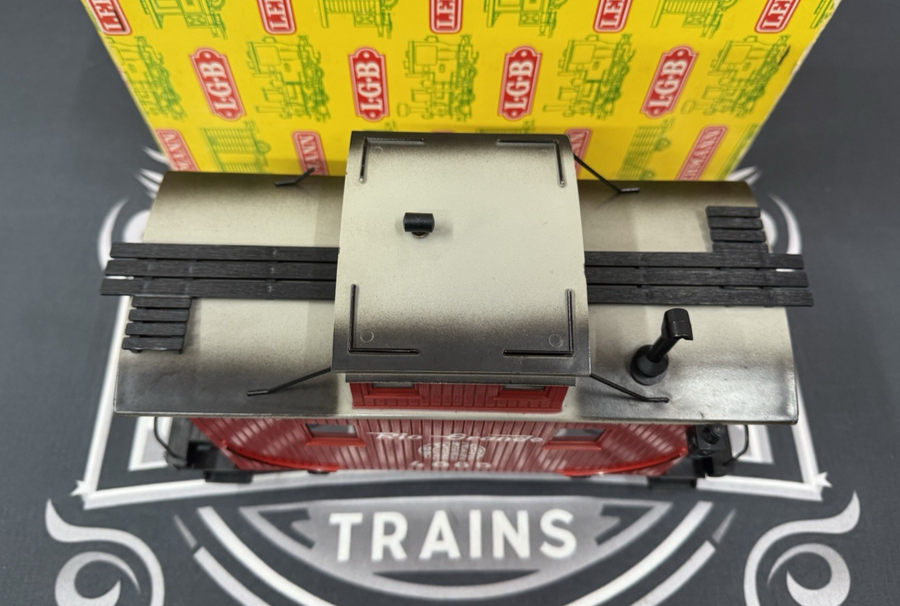 LGB 4065 G Scale "Rio Grande" Bobber Caboose Yellow Box LN/Box