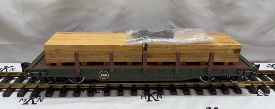 Aristo-Craft ART 46313A CNR/Canadian National Railway Flat Car Metal Wheels G