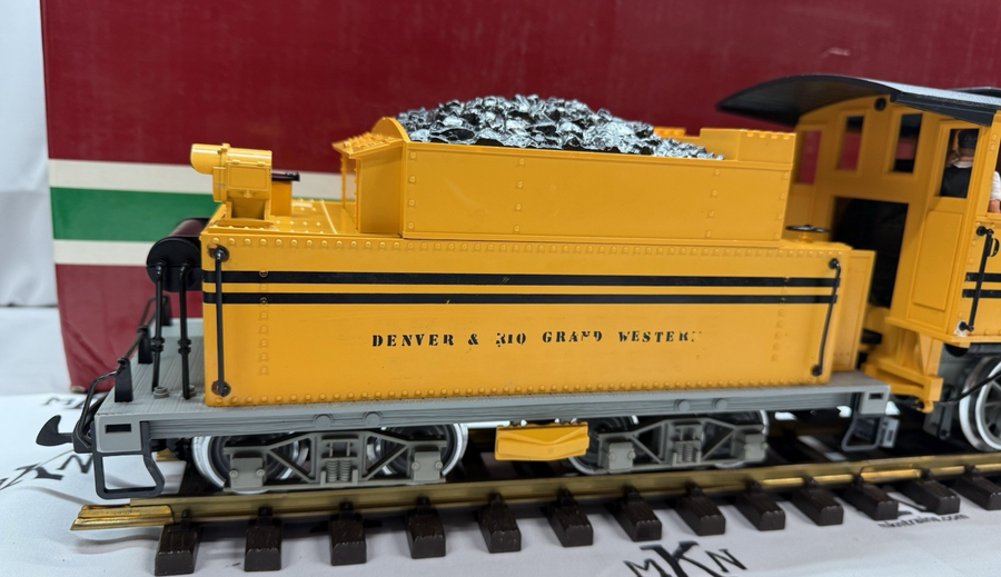 LGB Denver Rio Grande 2119D 2-6-0 Steam Loco & Tender w/ Box G Scale