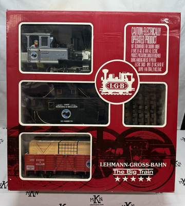LGB 22401 Lake George & Boulder Starter Train Set with Track G Scale