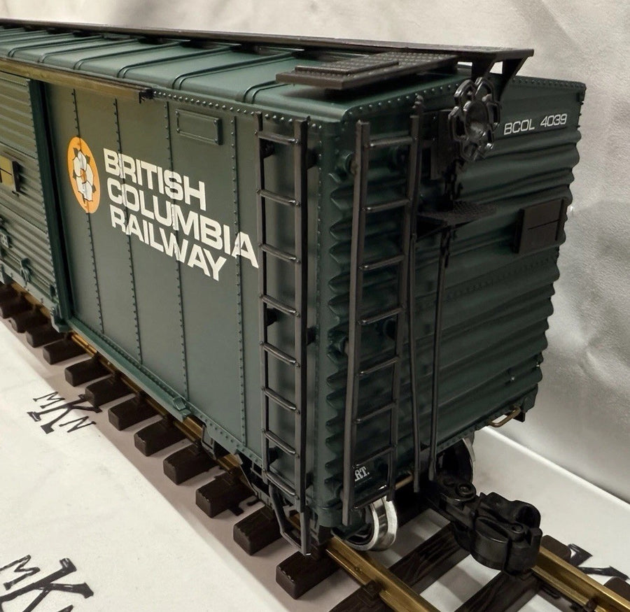 Aristo-Craft 46058 British Columbia Boxcar #4039 Metal Wheels G Scale