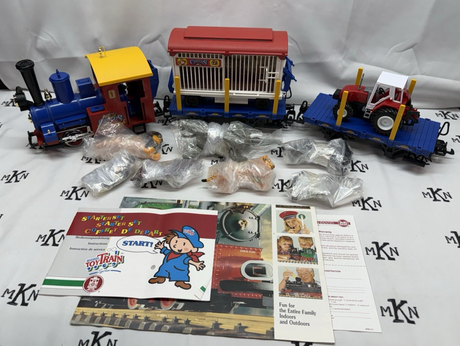 LGB 92788 Toy Train Circus Starter Set Vintage Brand New G Scale MINT