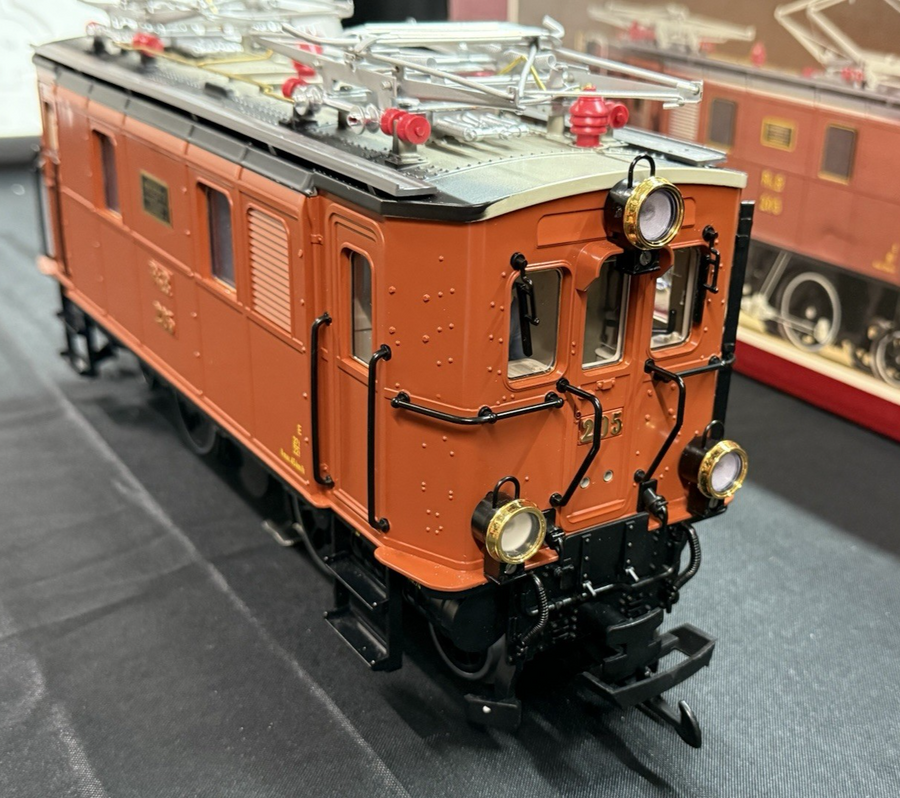 LGB 2045 RHB #205 Electric Locomotive G Scale LN/Box