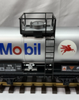 LGB 4240 MOBIL OIL Short Single Dome Tank Car G Scale