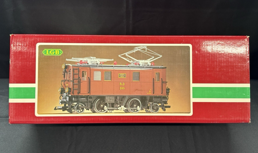 LGB 2045 RHB #205 Electric Locomotive G Scale LN/Box