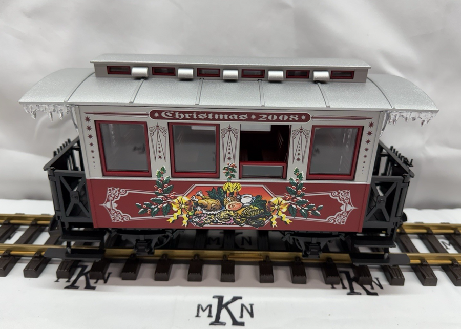 LGB 35079 Christmas 2008 Passenger Car Coach G Scale New/Sleeve