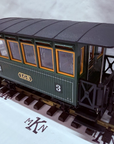 LGB 3040 G Scale LGB 3rd Class Green Coach Car #3 New In Box