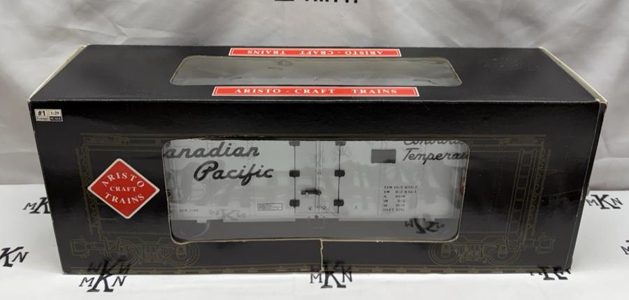 Aristo Craft Art 46216 Canadian Pacific Reefer Metal Wheels LN/Box