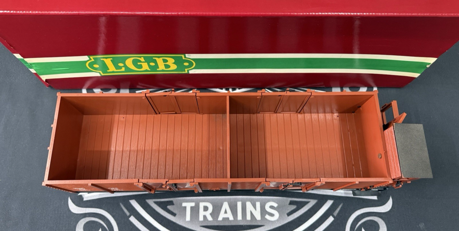 LGB 4062 OBB HIGH SIDED GONDOLA #76826 G Scale Very Nice EX/Box