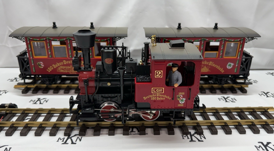 LGB 1985 The Big Train 150 Jahre Deutsche Eisenbahn Set LN G Scale Train Only LN