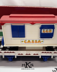 LGB 4037 Circus CASSA Wagon on Flat Car New Original Box G Scale