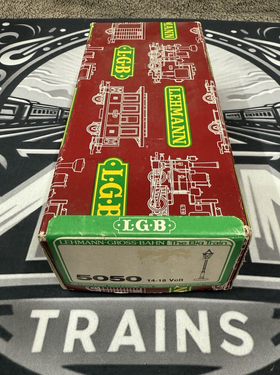 LGB 5050 Lamp Post LN/Box G Scale Layout Lighting