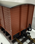 LGB 4035 G Scale Deutsche Reichsbahn Brown Box Car New/Box