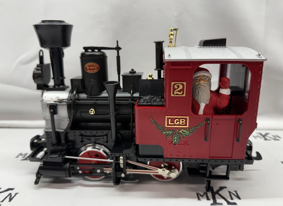 LGB 20540 G Scale Christmas Santa Train Steam Loco Passenger Set Train Only