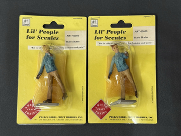 Aristo Craft G Scale Figure ART - 60050 Male Skater NEW (2 piece)