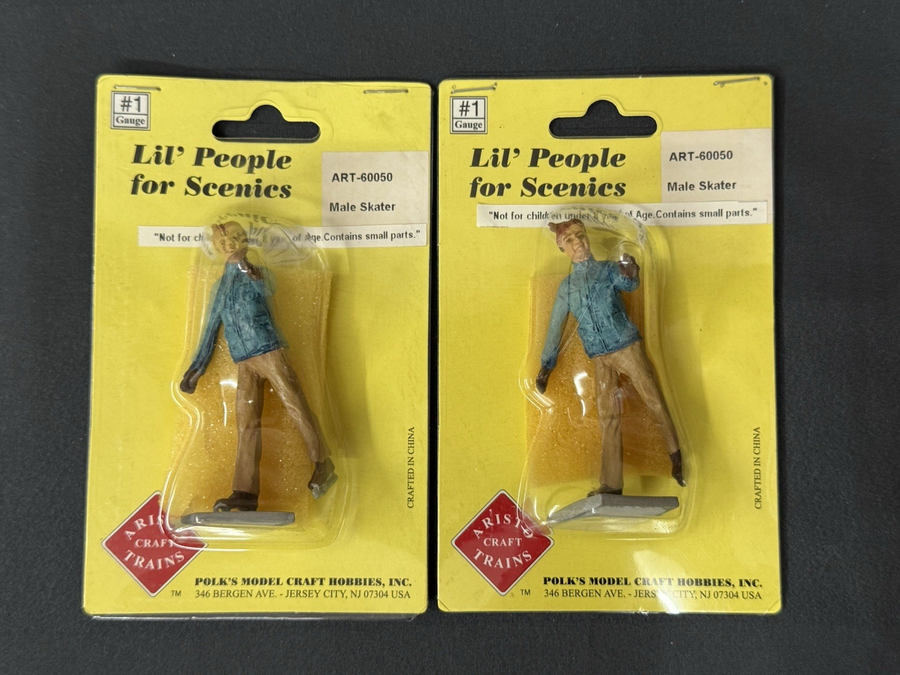 Aristo Craft G Scale Figure ART - 60050 Male Skater NEW (2 piece)