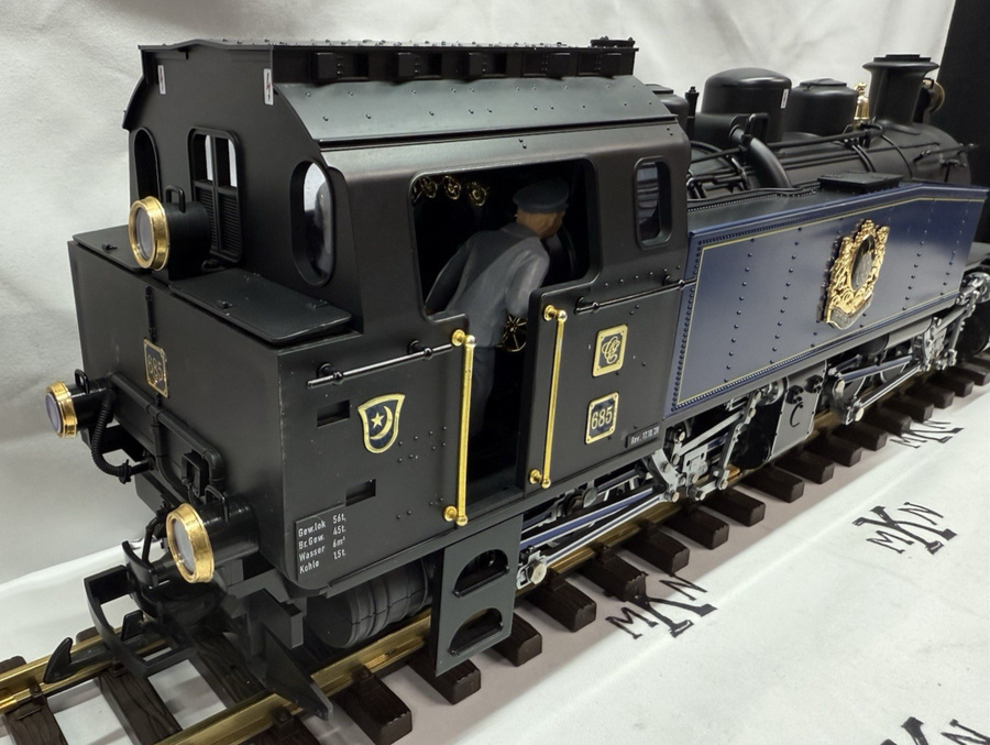LGB 70685 ORIENT EXPRESS LTD EDITION SET W/ SOUND/Smoke/Lighted G Scale LN