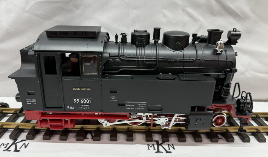LGB 22801 DR Steam Locomotive 2-6-2 G Scale LN/Box