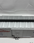 LGB 43913 SEABOARD RAILWAY, SILVER METEOR BOX CAR no trucks G Scale
