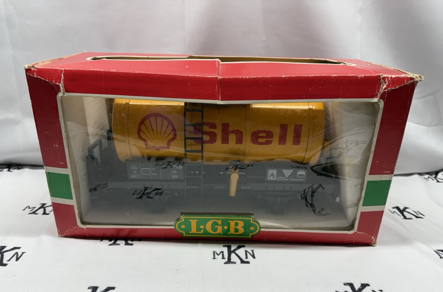 LGB 4040 S Shell Oil Single Dome Tanker G Scale EX