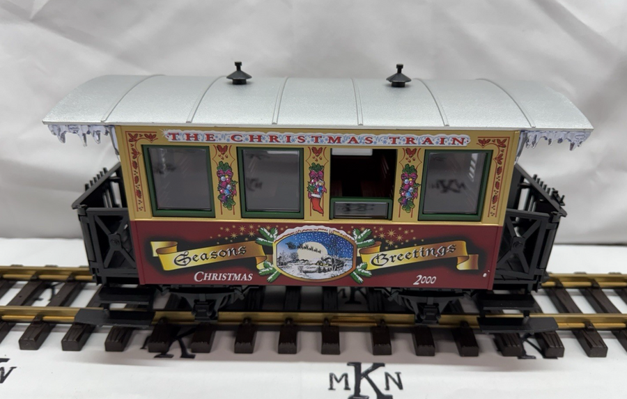 LGB 33074 Christmas Train Passenger Coach 2000 G Scale