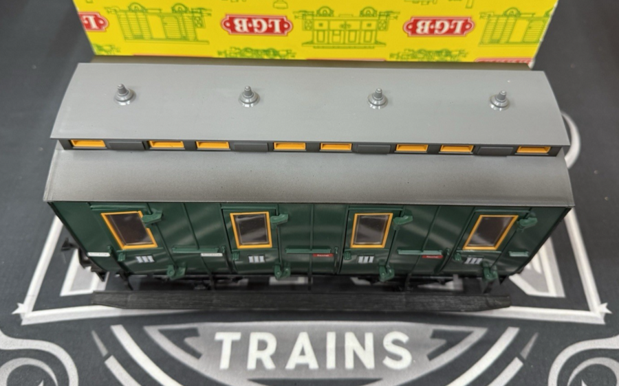 LGB 3050 G Gauge European 4-Wheel Passenger Car Early Years LN/Box G Scale