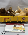 LGB 44210 YELLOW STEIFF GONDOLA CAR WITH TEDDY BEAR G Scale Gift