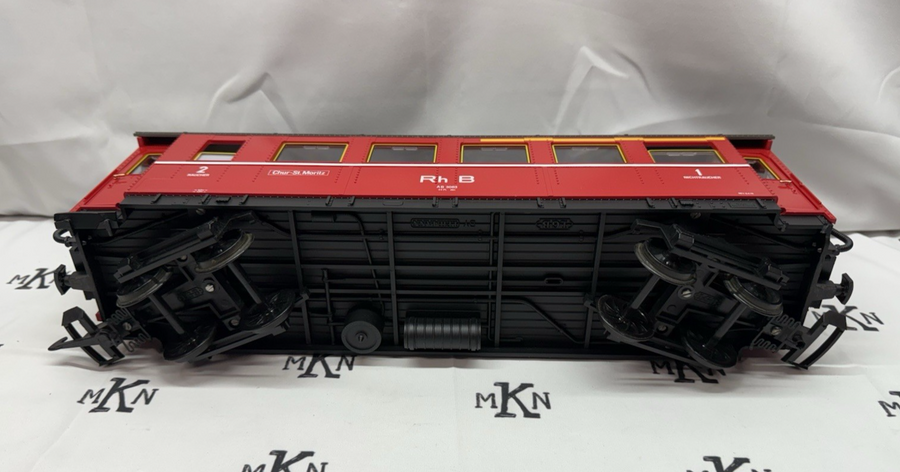 LGB 3064 RhB Deustche Reichsbahn 1/2 Class Passenger Coach G Scale