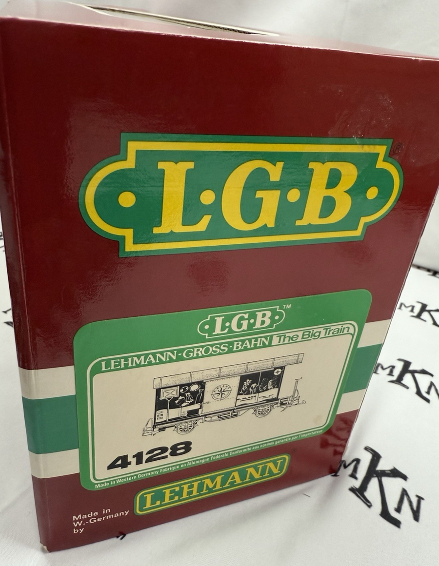 LGB 4128 R. Blank Grains Box Car Fruit & Vegetable Mural New G Scale