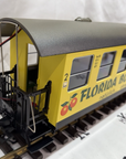 LGB 3072 G Scale Florida Boy Orange Passenger Car lighted LN