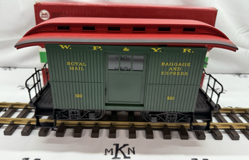 LGB 33050 WP&Y Royal Mail Baggage Car G Scale New in Box