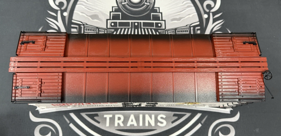 LGB 4070 G Scale Budweiser Woodside Reefer Car Ex/ no box