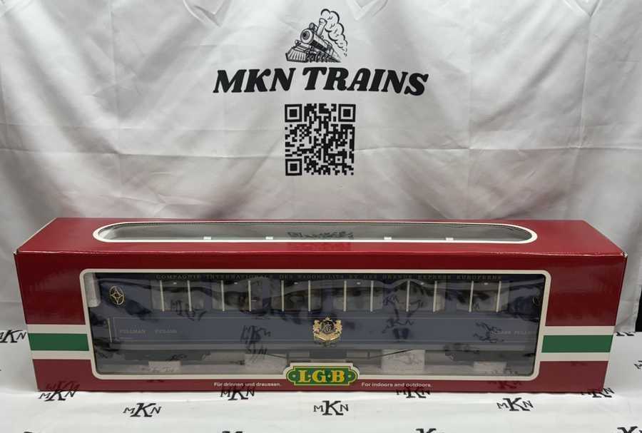 LGB 31655 G SCALE ORIENT EXRESS 1st CLASS SALON CAR Lighted LN/Box/Inserts (#1)
