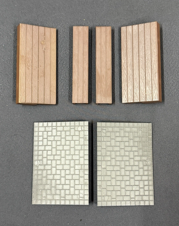 PIKO Platform Ramps Station Track Crossing G Scale POLA Excellent 6 pieces