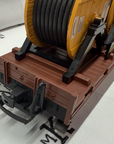 LGB 4002 REEL CAR W/ YELLOW Cable Reels G Scale New