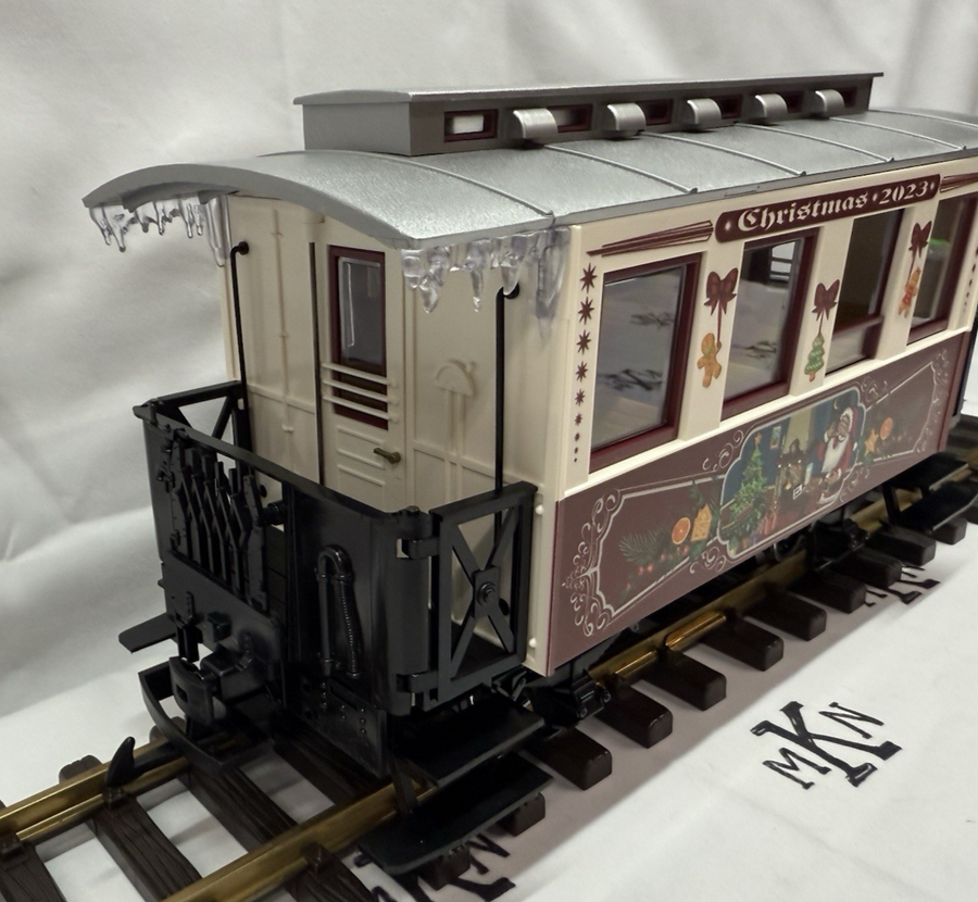 LGB 36023 Christmas Passenger Car Coach 2023 G Scale Brand New