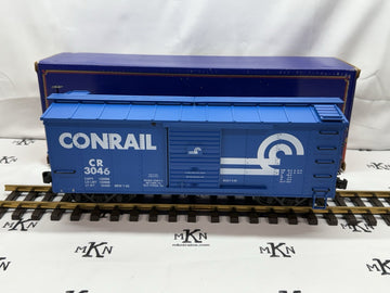 USA Trains R1901 B G Conrail 40 Ft PS-1 Simulated Steel Box Car 3046 G Scale LN