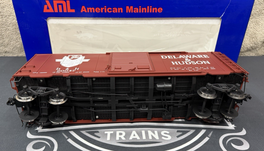 American Mainline G401-14 Delaware & Hudson Steel Box Car #20047 Accucraft LN
