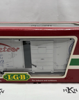 LGB 43913 SEABOARD RAILWAY, SILVER METEOR BOX CAR no trucks G Scale