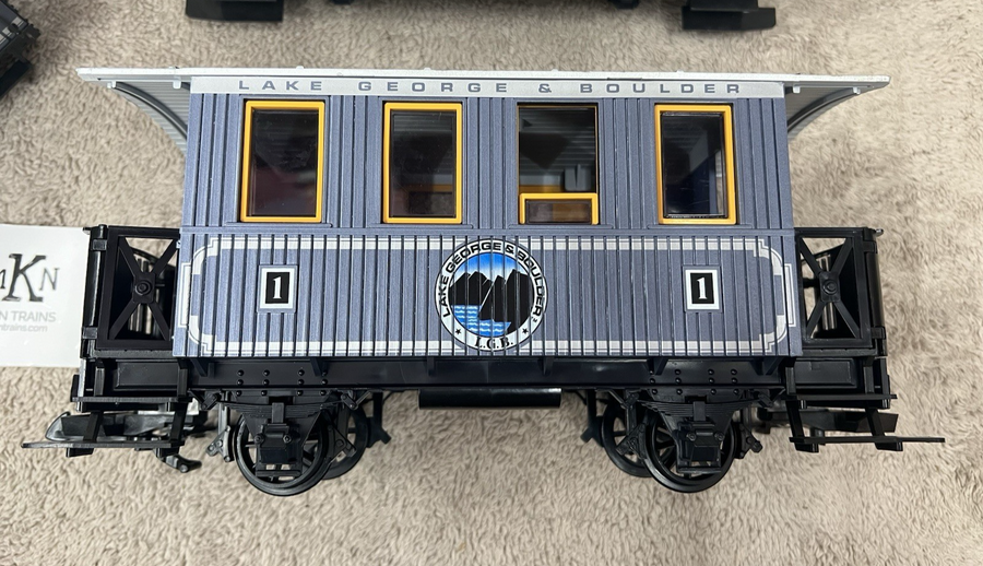 LGB 22301 BIG TRAIN Passenger Train Set Germany NO TRACK NO CONTROLLER