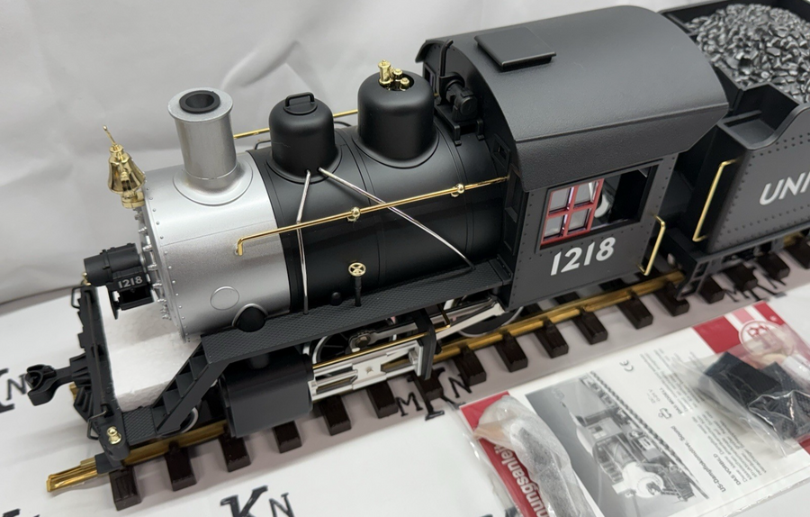 LGB 20232 Union Pacific #1218 2-4-0 Steam Locomotive DC & Sound G Scale LN