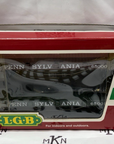 LGB 43600 Pennsylvania Staked Flat Cars G Scale Queen Mary Series New/Box