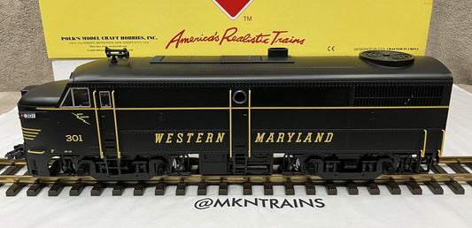 Aristo Craft Art 22029 Western Maryland 2006 ECLSTS FA-1 #301 Diesel Locomotive