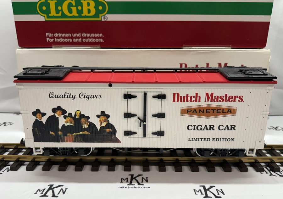 LGB 43745 DUTCH MASTERS CIGAR REEFER CAR LIMITED ED NEW IN BOX G SCALE