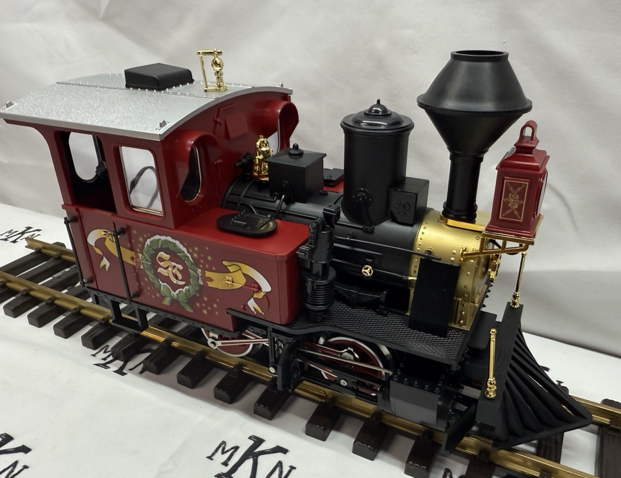 LGB 72550 Christmas Steam Engine Train Set G Scale Complete Lighted MINT