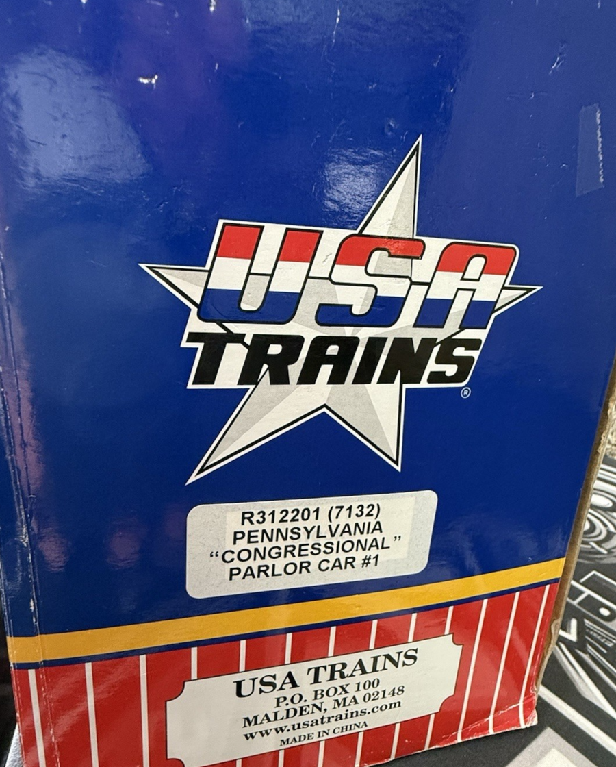 USA Trains R312201 Pennsylvania Congressional Parlor Car Passenger Car Tested LN