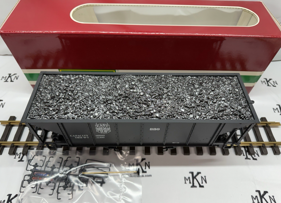 LGB 4076 East Broad Top Coal Hopper with load New in Box with Sleeve G Scale